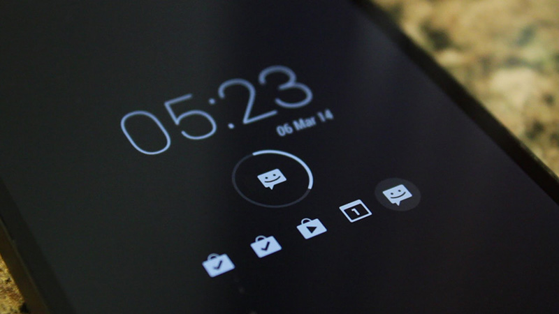 Sử dụng AcDisplay