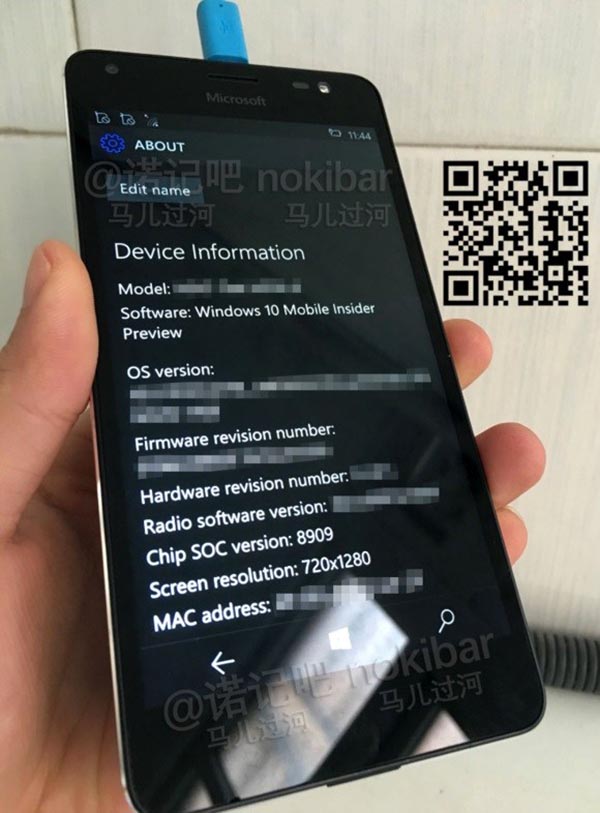 Lumia 650 XL trang bị màn hình 5.4 inch HD