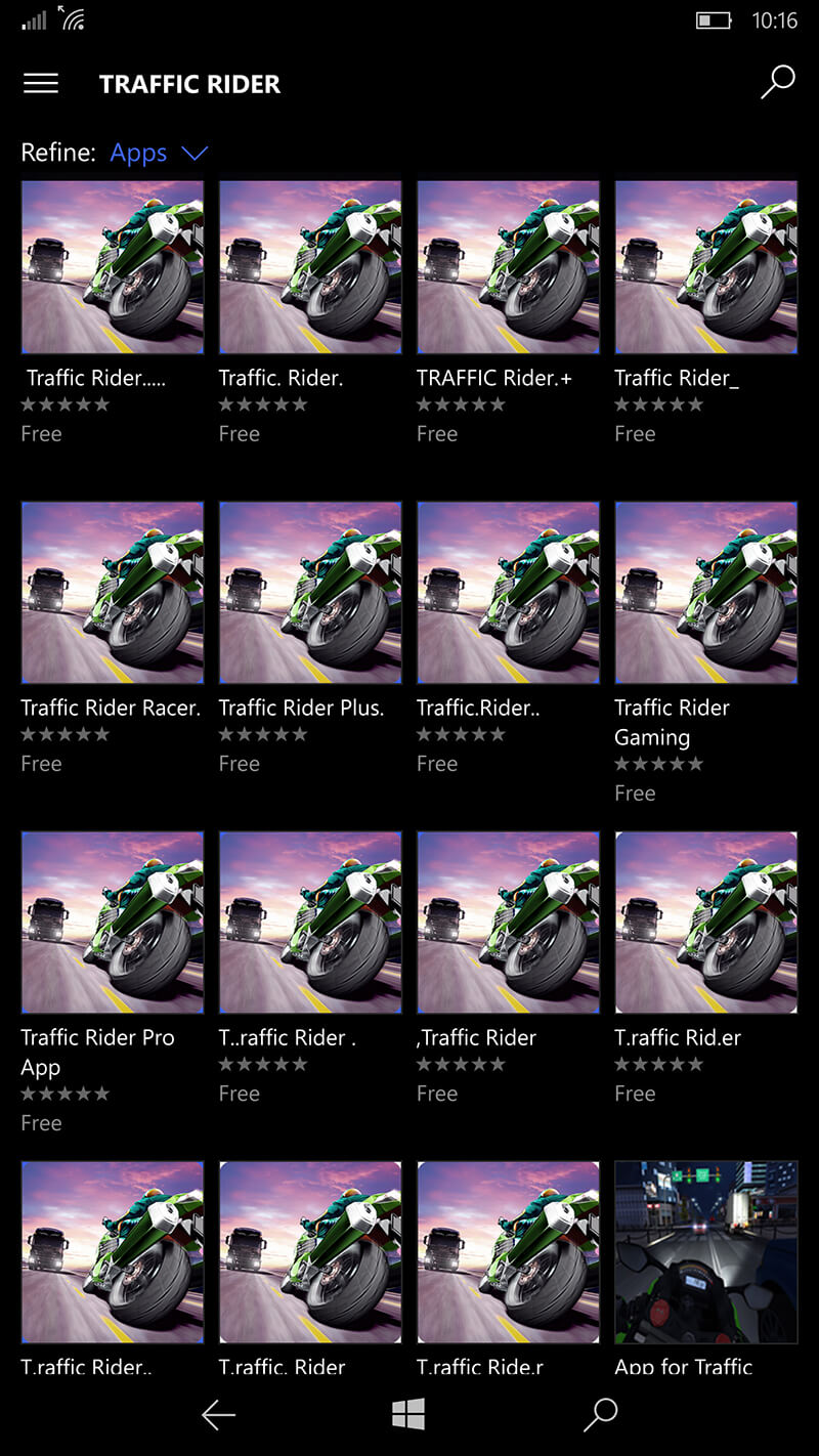 Khi tìm kiếm game Trafic Rider Khi tìm kiếm game Trafic Rider