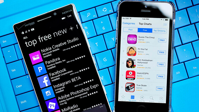 Kho ứng dụng Windows Phone đang gặp vấn đề Kho ứng dụng Windows Phone đang gặp vấn đề