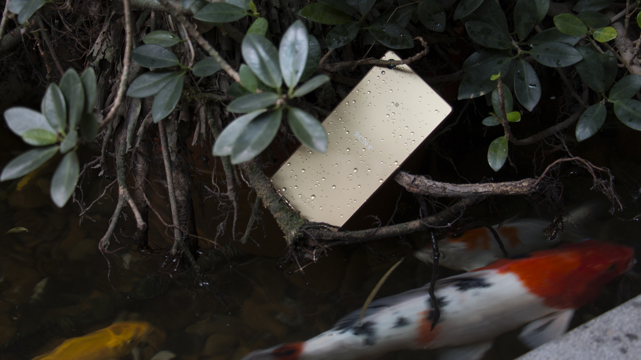 Mặt sau Apple iPhone 6s Plus và Sony Xperia Z5 Premium Dual