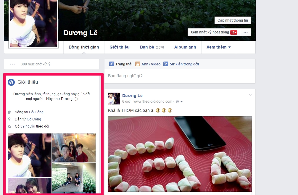 Những thay đổi trên ứng dụng Facebook đều đồng bộ trên nền web Những thay đổi trên ứng dụng Facebook đều đồng bộ trên nền web