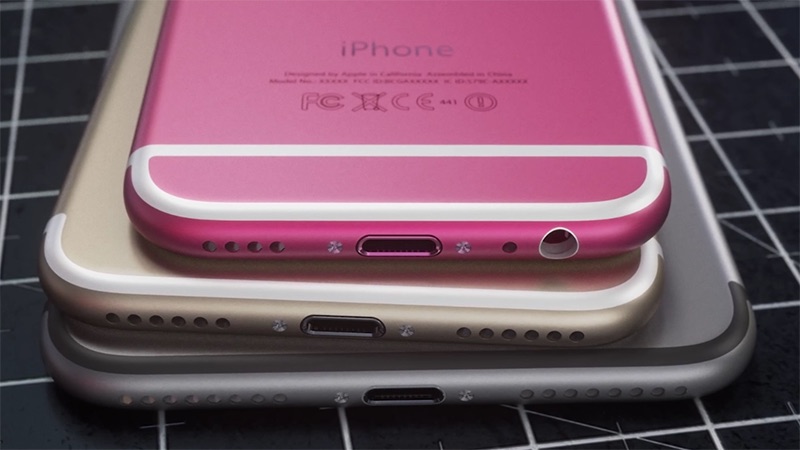 Cạnh dưới các mẫu iPhone Cạnh dưới các mẫu iPhone