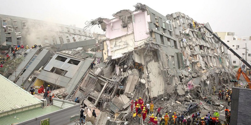 Thảm cảnh vụ động đất tại Đài Loan