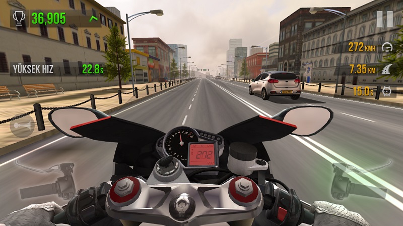 Chơi Thử Game Đua Xe Mô Tô Traffic Rider Đang 