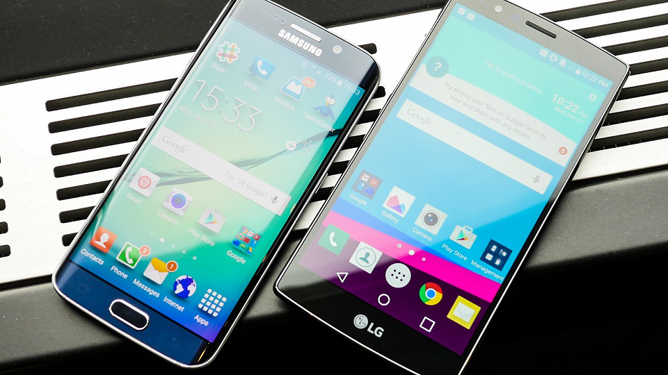 Galaxy S7 vs G5 Galaxy S7 vs G5