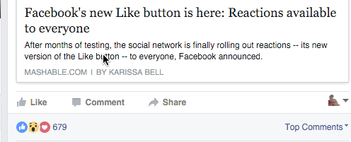 Tùy chọn biểu tượng cảm xúc đúng với tâm trạng bài đăng