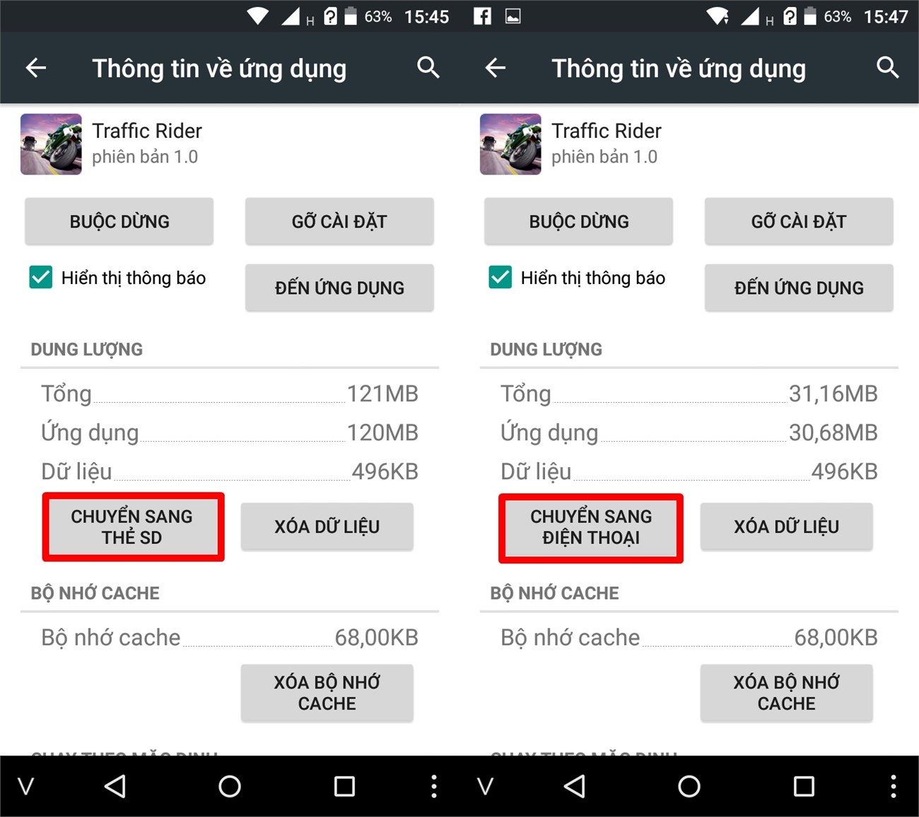 Chuyển thành công dữ liệu game sang thẻ nhớ Chuyển thành công dữ liệu game sang thẻ nhớ