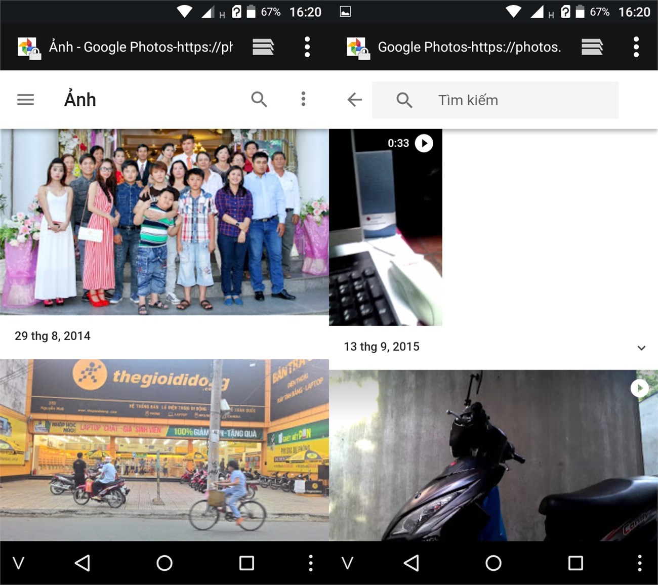 Hình ảnh và video được lưu trữ miễn phí không giới hạn trên Google Photos Hình ảnh và video được lưu trữ miễn phí không giới hạn trên Google Photos