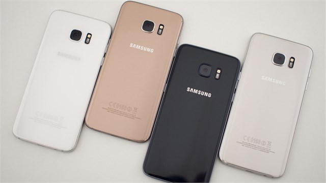 Cận cảnh 4 phiên bản màu sắc tuyệt đẹp của Galaxy S7