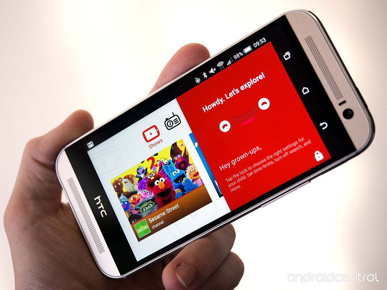 Những ứng dụng nên có trên điên thoại Android là YouTube Kids