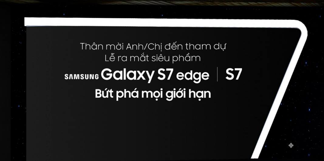 Lời mời ra mắt Galaxy S7/S7 Edge