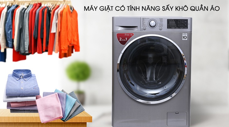 Các tiện ích thường thấy trên máy giặt