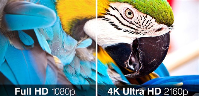 Tại sao lại có tính năng nâng cấp hình ảnh tivi lên gần chuẩn 4K?