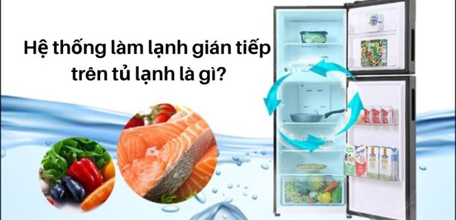 Hệ thống làm lạnh gián tiếp trên tủ lạnh là gì?