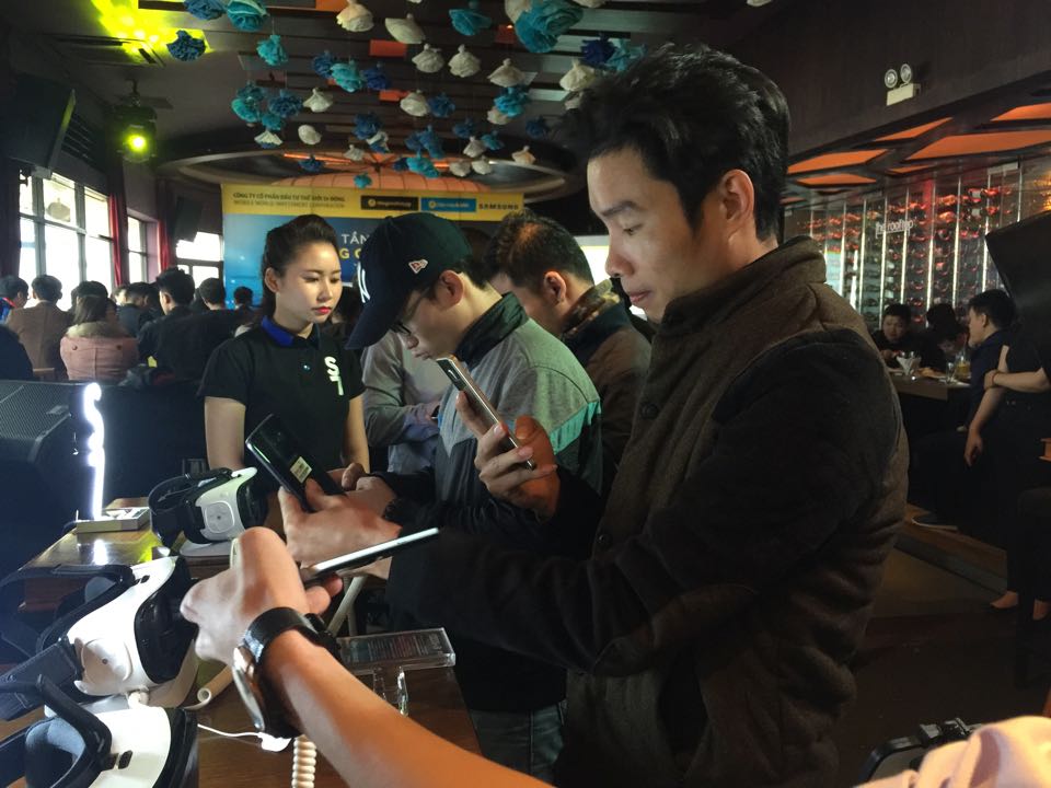 Anh Khoa thành viên kỳ cựu của hội Samsung Hà Nội