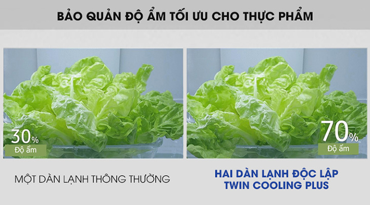 Công nghệ này giúp độ ẩm của thực phẩm này đã được giữ ổn định đến mức tối đa