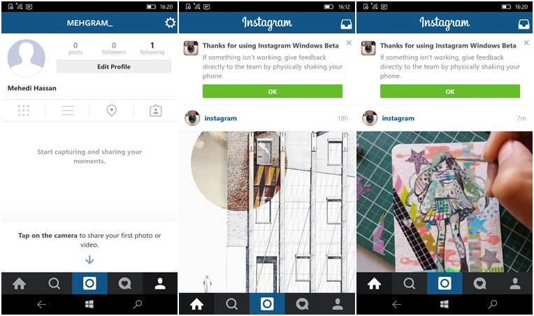 Đã có ứng dụng Instagram đầy đủ tính năng cho Window Phone