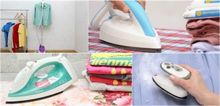 So sánh các loại bàn ủi phổ biến trên thị trường