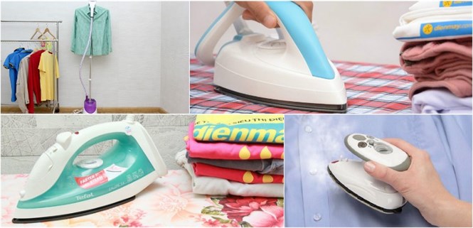 So sánh các loại bàn ủi phổ biến trên thị trường