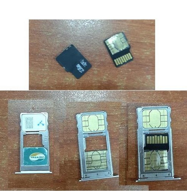 Khay SIM kép có thể Khay SIM kép có thể