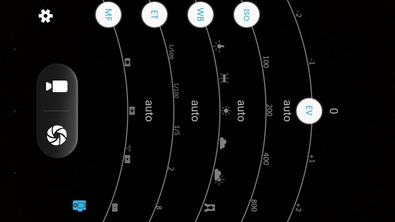 Giao diện chụp ảnh