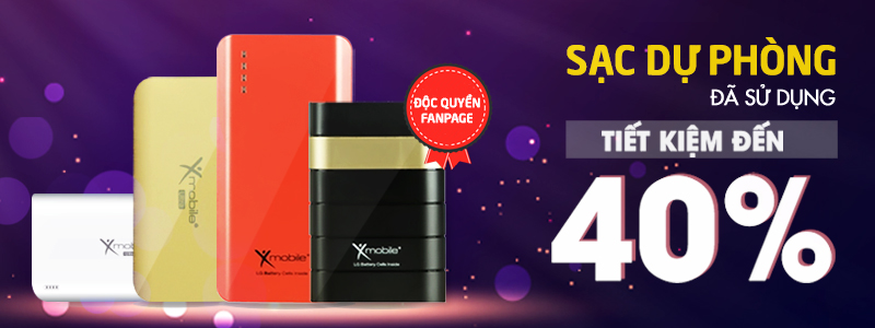 Pin sạc dự phòng đã sử dụng đồng giảm 40% Pin sạc dự phòng đã sử dụng đồng giảm 40%