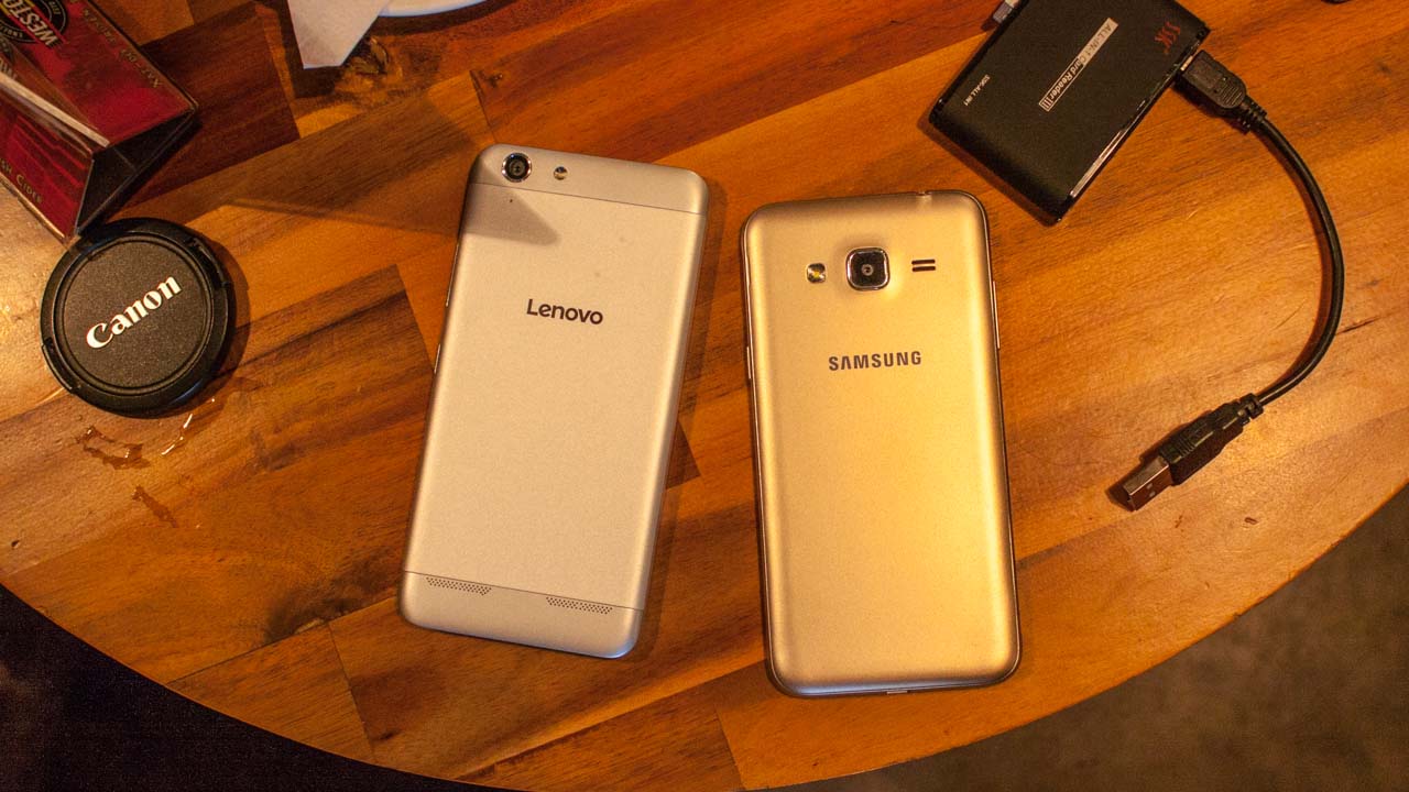 So sánh Lenovo A6020 vs Galaxy J3 2