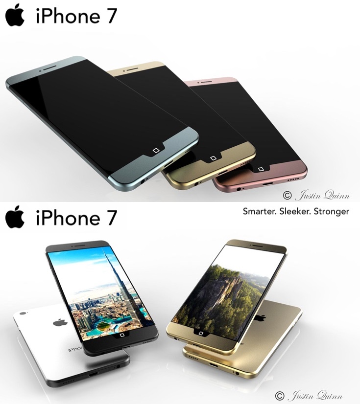 Bản thiết kế iPhone 7 của Justin Quinn