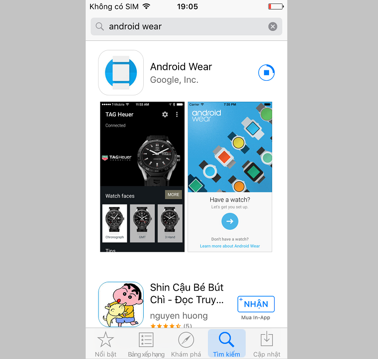 Hướng dẫn kết nối iPhone với smartwatch Android