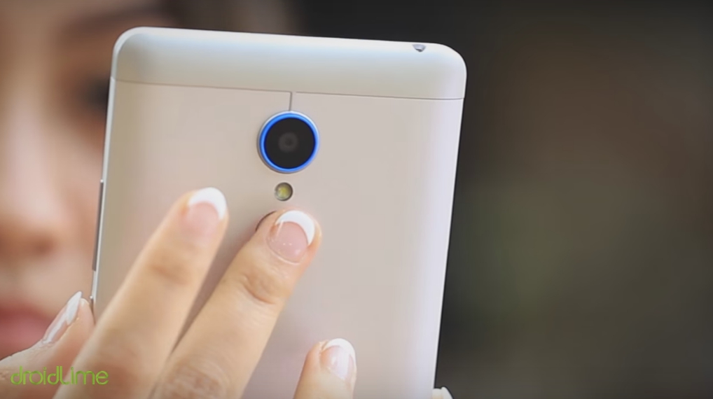 Cảm biến vân tay trên ZTE Blade Wave 3 được bố trí phía sau máy