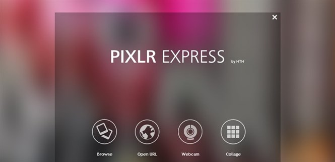 PIXLR EXPRESS - Chỉnh ảnh trên máy tính, quá đơn giản!