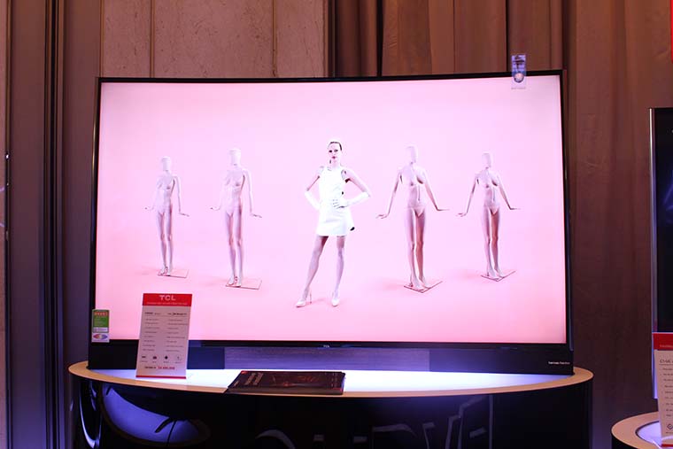 TCL ra mắt tivi 4K trang bị màn hình pha lê đen, tích hợp công nghệ chấm lượng tử > Một số hình ảnh khác tại lễ ra mắt: