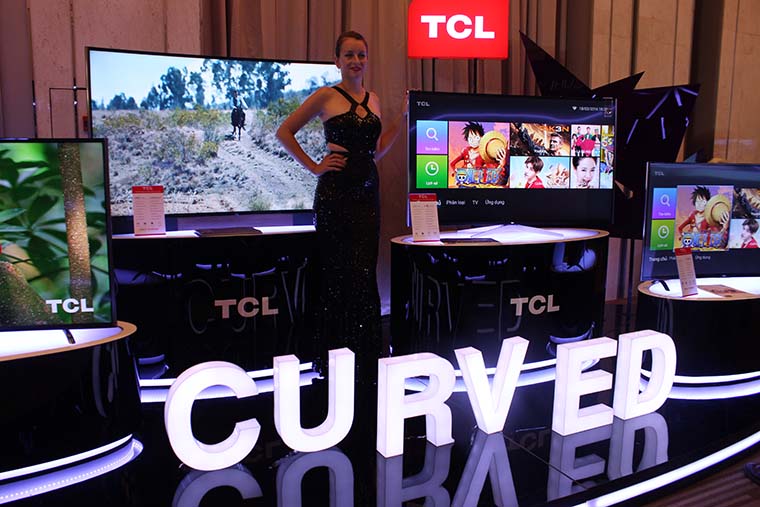 TCL ra mắt tivi 4K trang bị màn hình pha lê đen, tích hợp công nghệ chấm lượng tử > Một số hình ảnh khác tại lễ ra mắt: