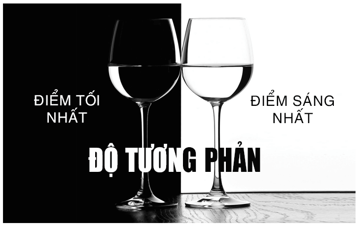 Độ tương phản tốt hơn