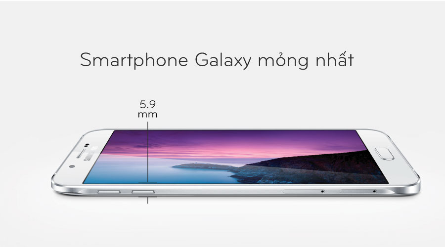 Galaxy A8 siêu mỏng Galaxy A8 siêu mỏng