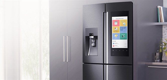 Tủ lạnh thông minh như smartphone từ Samsung