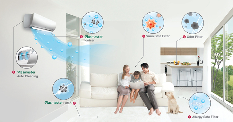Không được để luồng khí từ máy thổi trực tiếp vào cơ thể