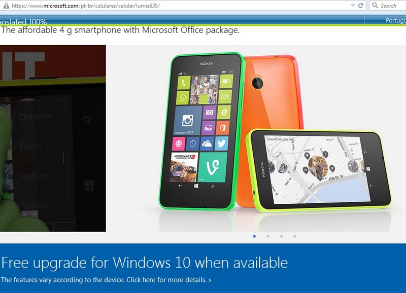 Lumia 635 RAM 512 MB vẫn được lên đời Windows 10 Lumia 635 RAM 512 MB vẫn được lên đời Windows 10