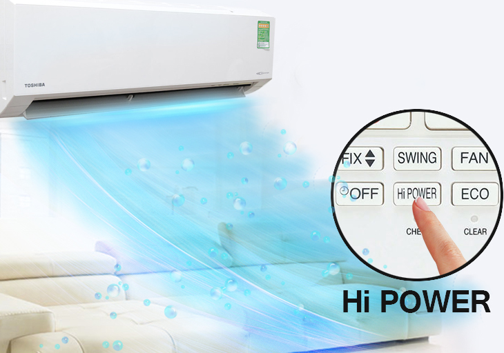 công suất mạnh HI POWER