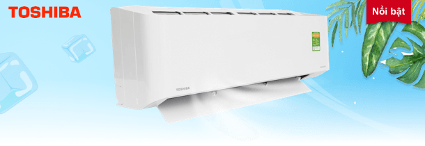 Máy lạnh Toshiba Inverter 1 HP RAS-H10DKCVG-V thiết kế tinh tế thuộc dòng có Inverter