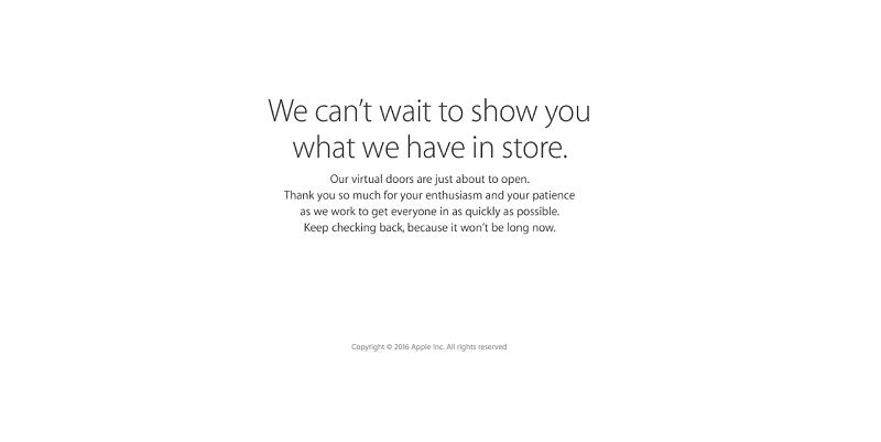 Thông báo tạm đóng cửa hàng trực tuyến Apple Thông báo tạm đóng cửa hàng trực tuyến Apple