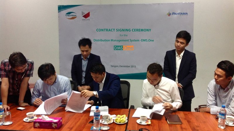 Nhà mạng Viettel tiến quân sang thị trường Myanmar Nhà mạng Viettel tiến quân sang thị trường Myanmar