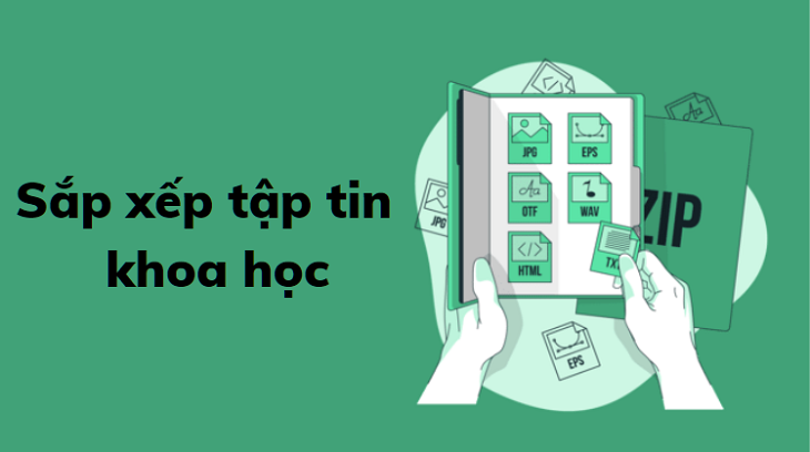 Sắp xếp tập tin ngăn nắp, gọn gàng