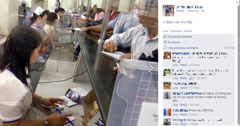 Vụ việc trước đó tại Bệnh viện Chợ Rẫy
