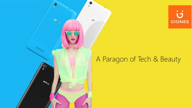 Gionee trình làng smartphone giá rẻ với thiết kế trẻ trung