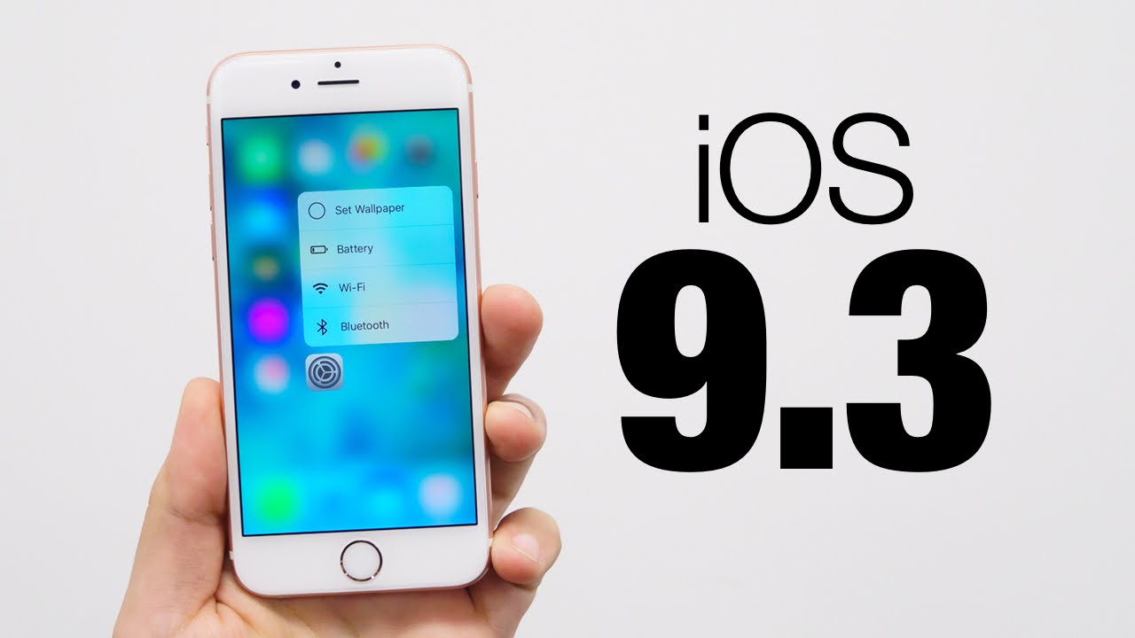 iOS 9.3 được xem là phiên bản iOS ổn định nhất