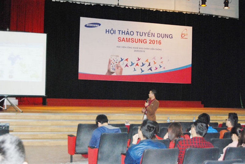 Hội thảo tuyển dụng của Samsung Việt Nam Hội thảo tuyển dụng của Samsung Việt Nam