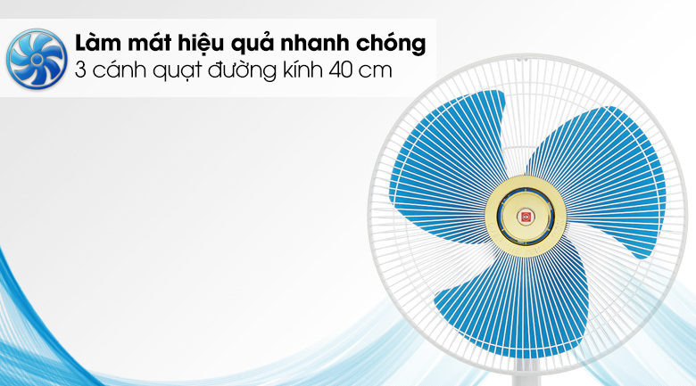 So sánh quạt hộp và quạt bàn. Nên mua loại nào? > Độ luôn chuyển không khí và khả năng tạo gió của quạt bàn lớn hơn quạt hộp