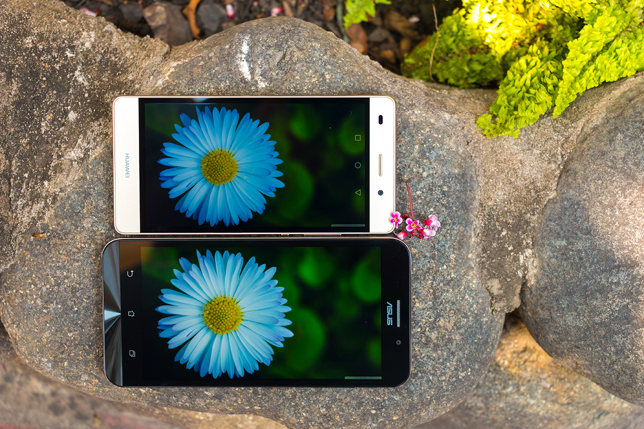 Màn hình Huawei P8 Lite và Asus Zenfone Max Màn hình Huawei P8 Lite và Asus Zenfone Max